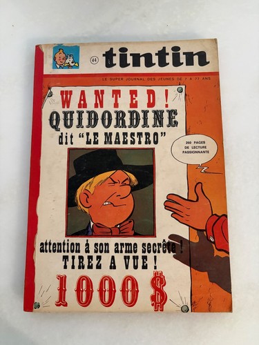 Reliure journal tintin - du,