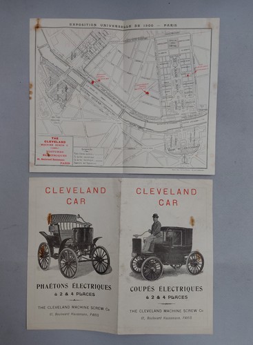 Depliant cleveland car - depliant,