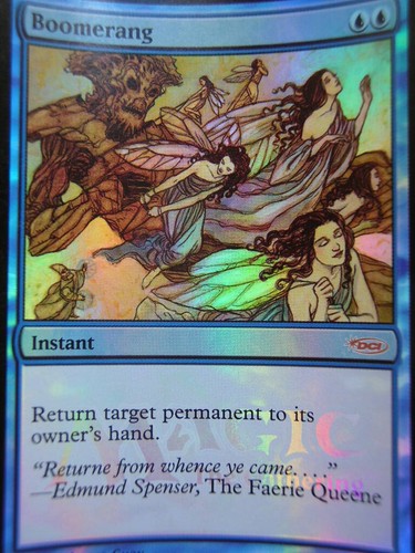 Boomerang promo dci - boomerang, foil