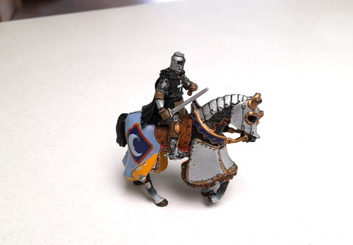 Chevalier moyen âge plomb - moyen-âge,