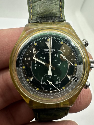 Montre collector swatch chrono - montre,