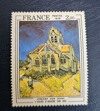 Timbre Stamp YT 2054  Tableau Van Gogh Auvers Sur Oise Neuf ** MNH 1979