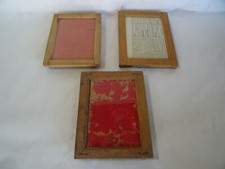 lot 3 chassis presse bois