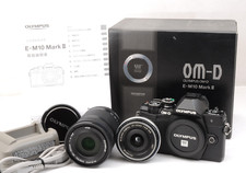 OLYMPUS OM-D E-M10 Mark III 14-42mm 40-150mm Lens Kit Silver From Japan