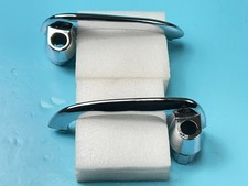 Opel Rekord P1 / P2 Door Handle Set L & R Türgriff 6673061 - 6673062 Genuine NOS