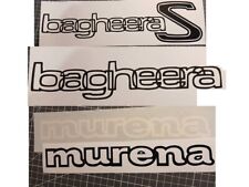 Autocollant MURENA BAGHEERA Matra monogramme avant arrière