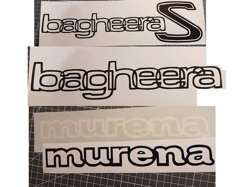 Autocollant murena bagheera - murena,