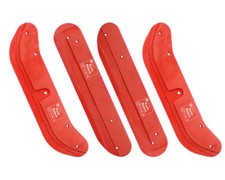 Karting Senzo otk Châssis Protection Set & Extra Avant Plaque Rouge Kart