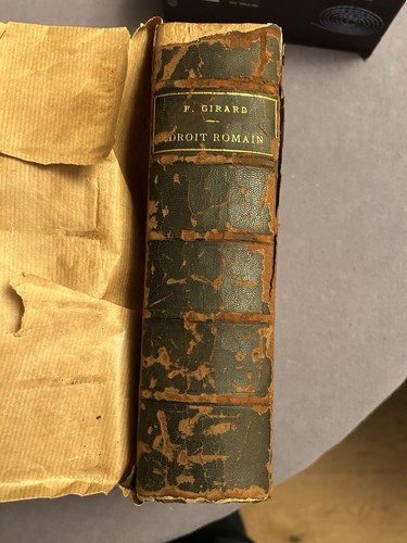 Girard droit romain - f.,