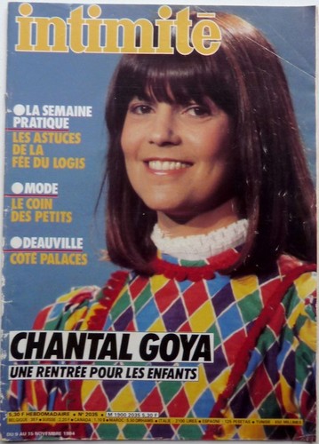 Chantal goya coupure de - chantal, =