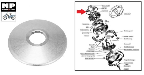 Joue variateur cyclomoteur - variateur,