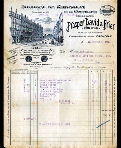 Grenoble chocolaterie - grenoble, (38)