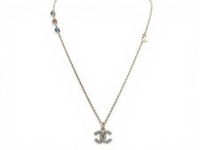 NEUF COLLIER CHANEL LOGO CC
