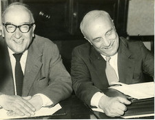 Adone Zoli e On. Fanfani