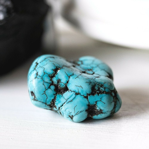 Turquoise pierre roulée - turquoise,