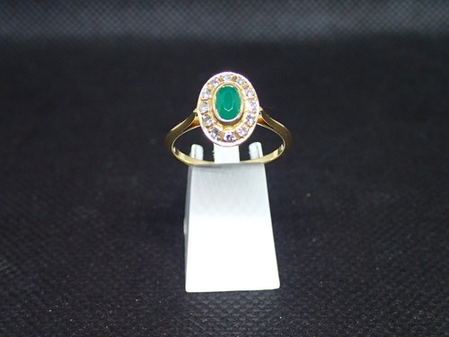 Bague jaune 750 ème de - bague, 750/ème