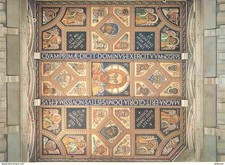 Angleterre - Buckfastleigh - Buckfast Abbey - Lantern Tower Ceiling - Devon - En