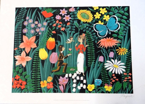 Raymond peynet litho originale - litho,