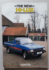 Toyota Hi-Lux Pick-Up Brochure 1982