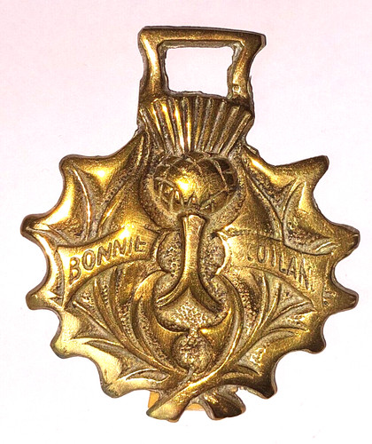 Horse brass médaillon - brass,