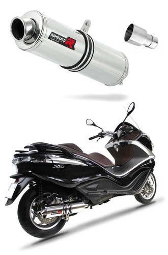 X10 125 exhaust rond - 125, dominator