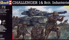CHAR CHALLENGER+INFANTERIE