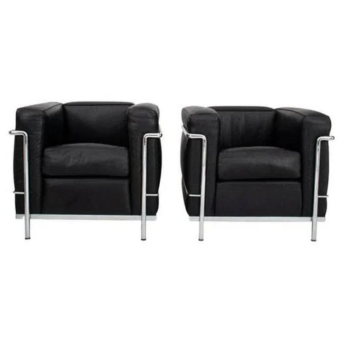 Corbusier lc2 easy chairs - corbusier,