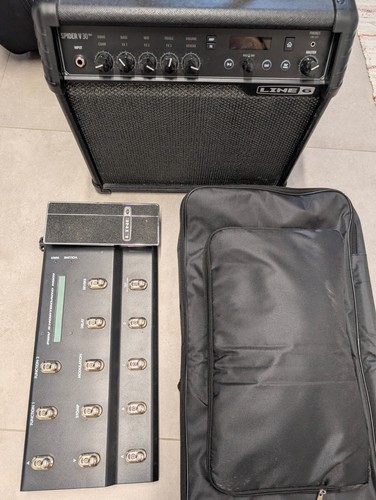 Ampli guitare line spider v - ampli,