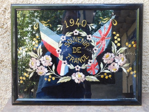 Broderie souvenir france - souvenir,