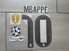 Flocage MBAPPE #10 Real Madrid