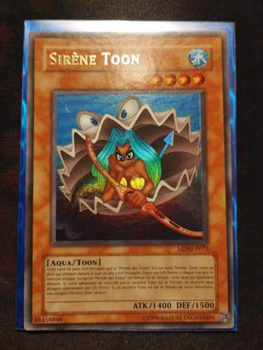 Carte sirène toon - carte,