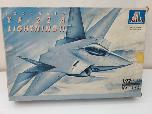 Italeri lockheed 22a - lockheed, yf-22a