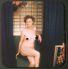 Colorelief 8 Image Card - 1950's NUDES DIVERSITY "NUS DIVERSITE - vintage