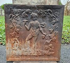 49.5 x 49 cm plaque cheminée