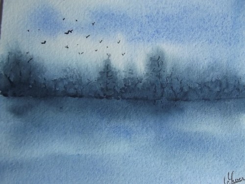 Aquarelle originale signée