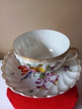 SAXE DRESDEN TASSE ET SOUS