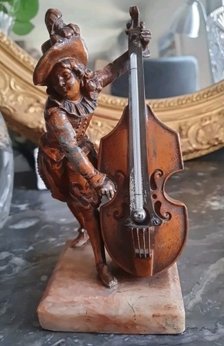 Statuette régule et - en,