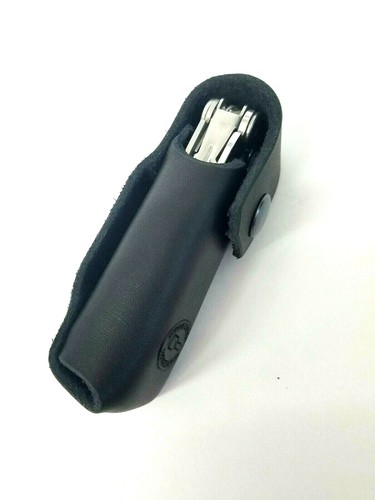 Black leather sheath - black, sheath for
