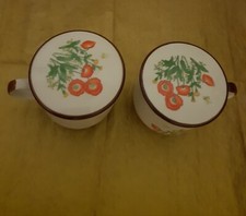 2 Tasses à Thé/tisane avec Infuseur et Couvercle