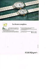 ADVERTISEMENT 1980 EMILE PEQUIGNET watch