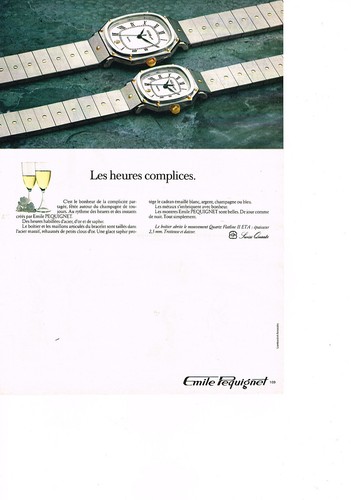 Publicite 1980 emile - ,