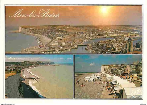 Carte postale mers les - -,