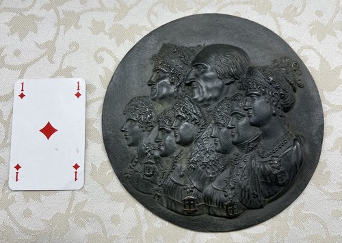 Medaille plaque decorative roi - medaille,