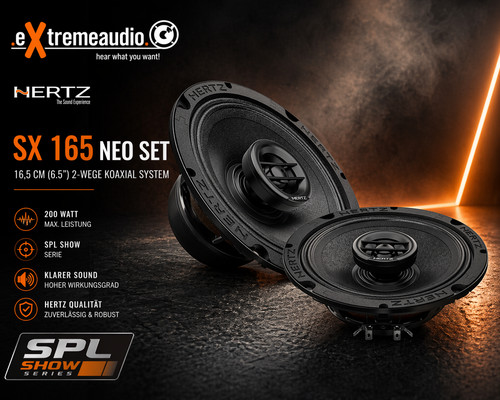 Hertz 165 neo set coax - hertz,