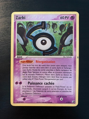 Carte pokémon zarbi 28 - pokémon, :