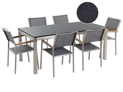 Table jardin 6 chaises - de, et