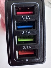 Chargeur Multiprise USB 15w 4