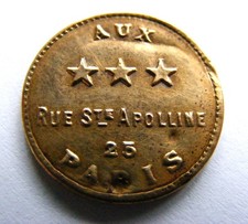 jeton Maison close:  PARIS 