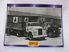 CARTE FICHE CAMION TRACTEUR