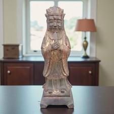 Statue métal divinité